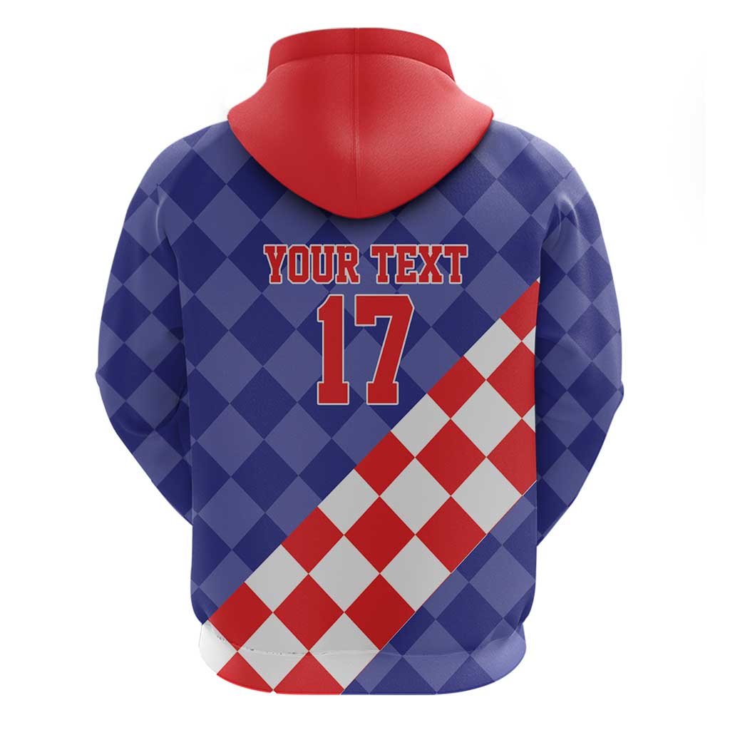 Custom Croatia Basketball Hoodie Sporty Style LT17