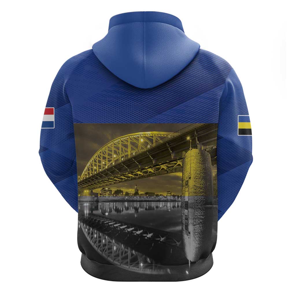 Netherlands Gelderland Province Hoodie Flag Style LT17