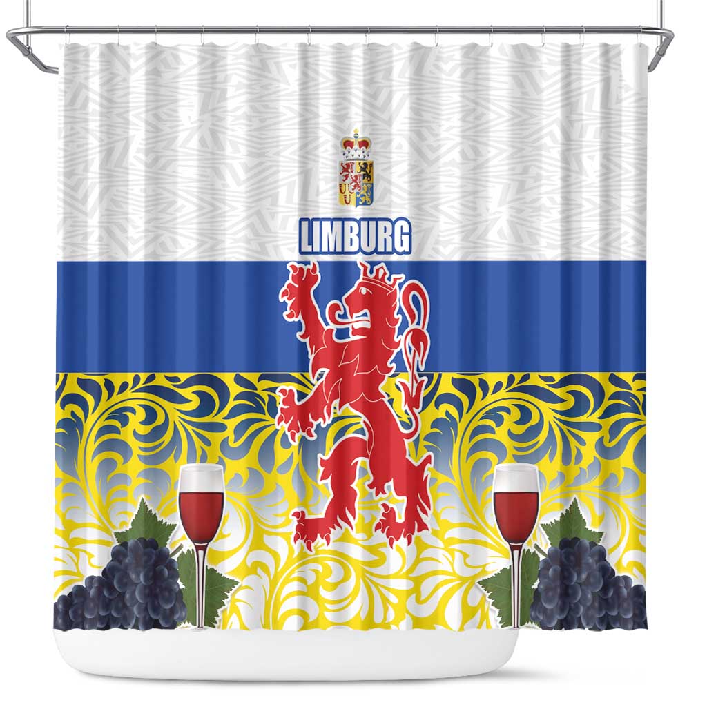 Netherlands Limburg Province Shower Curtain Flag Style LT17