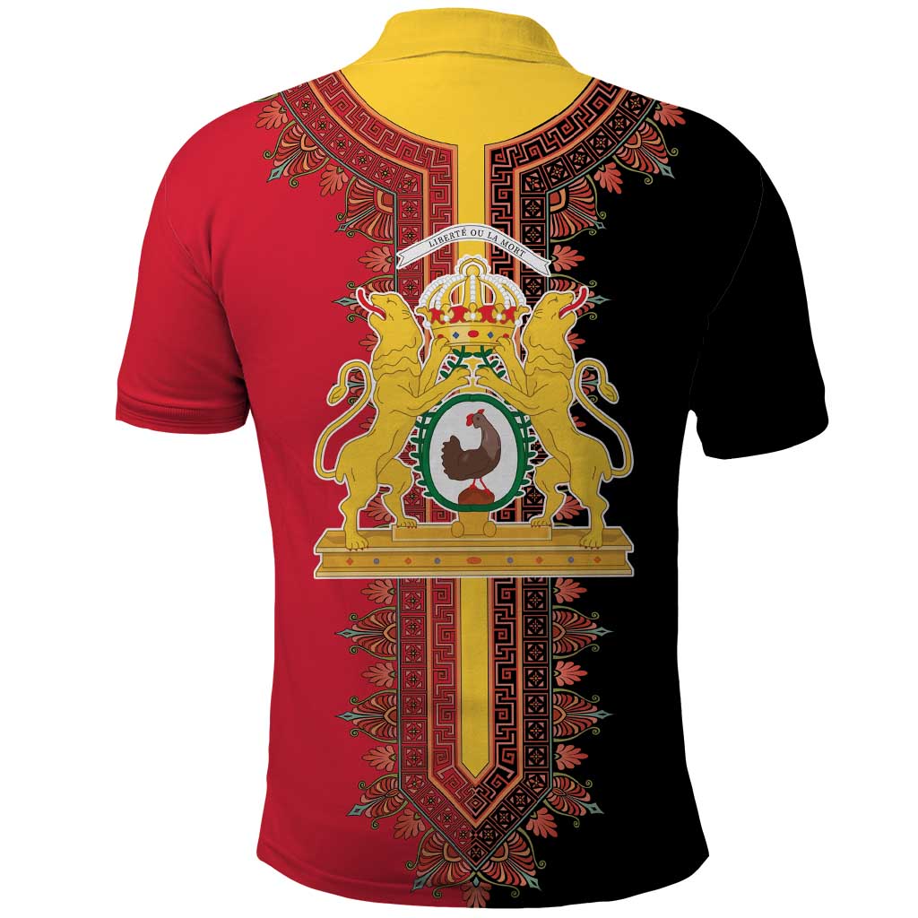 Haiti First Empire 1804-1806 Polo Shirt Liberte ou la Mort! LT17