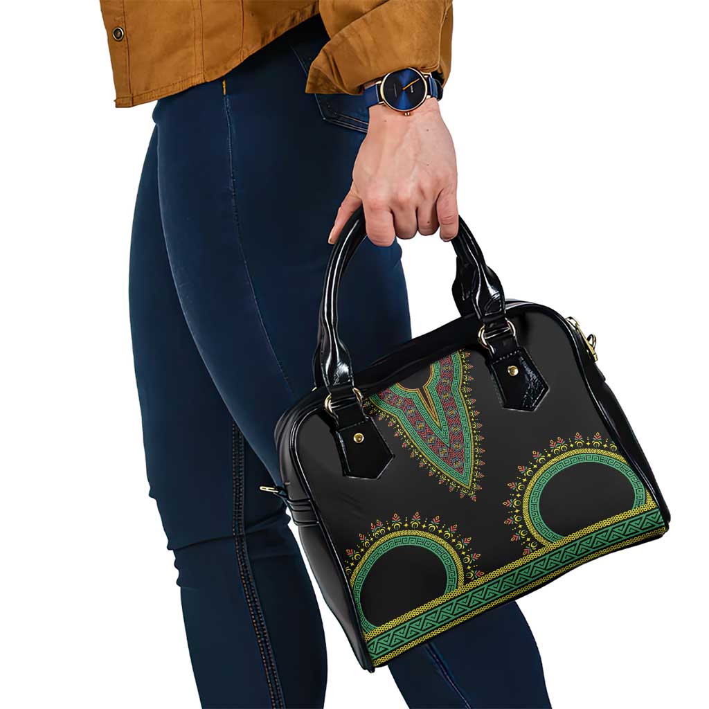 Liberia Coat of Arms Shoulder Handbag African Dashiki Style LT17