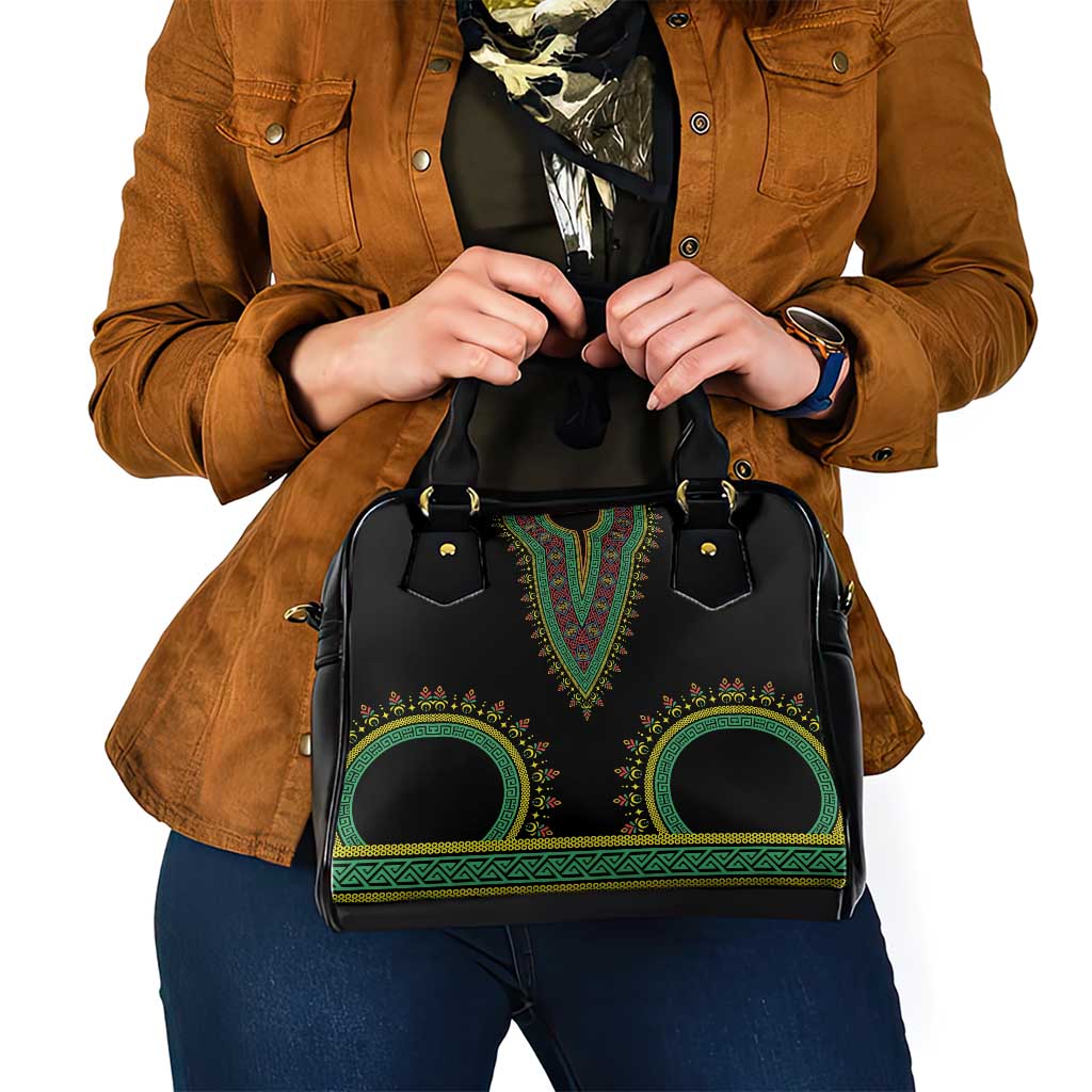Liberia Coat of Arms Shoulder Handbag African Dashiki Style LT17