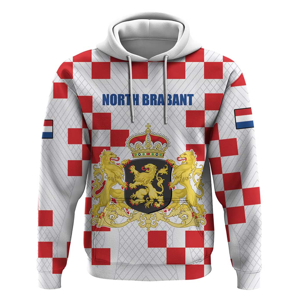 Netherlands North Brabant Province Custom Hoodie LT17