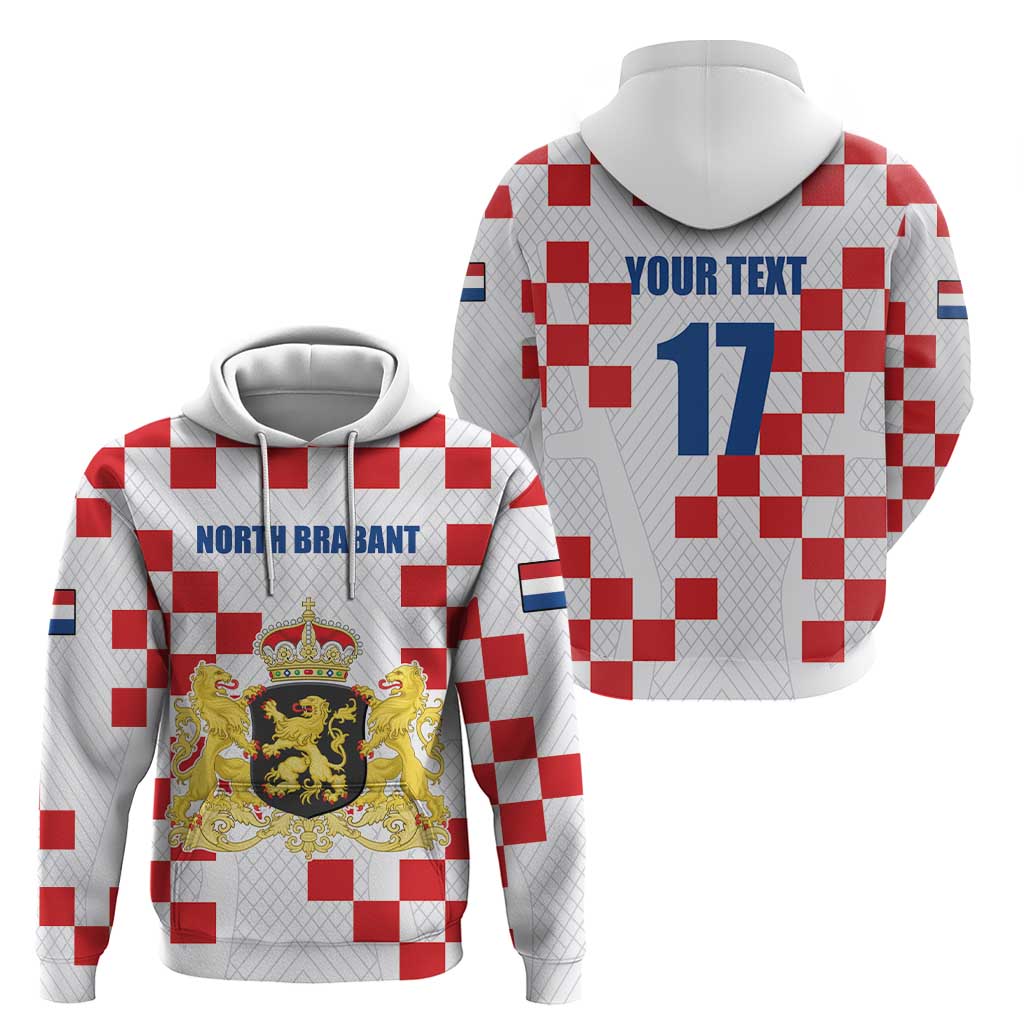 Netherlands North Brabant Province Custom Hoodie LT17