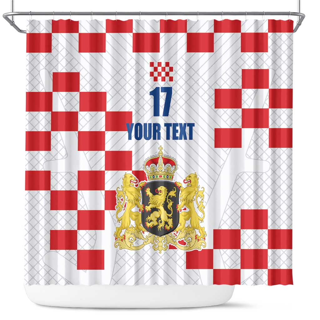 Netherlands North Brabant Province Custom Shower Curtain LT17