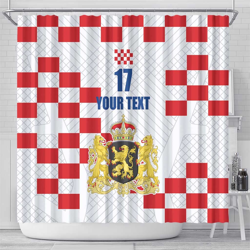 Netherlands North Brabant Province Custom Shower Curtain LT17