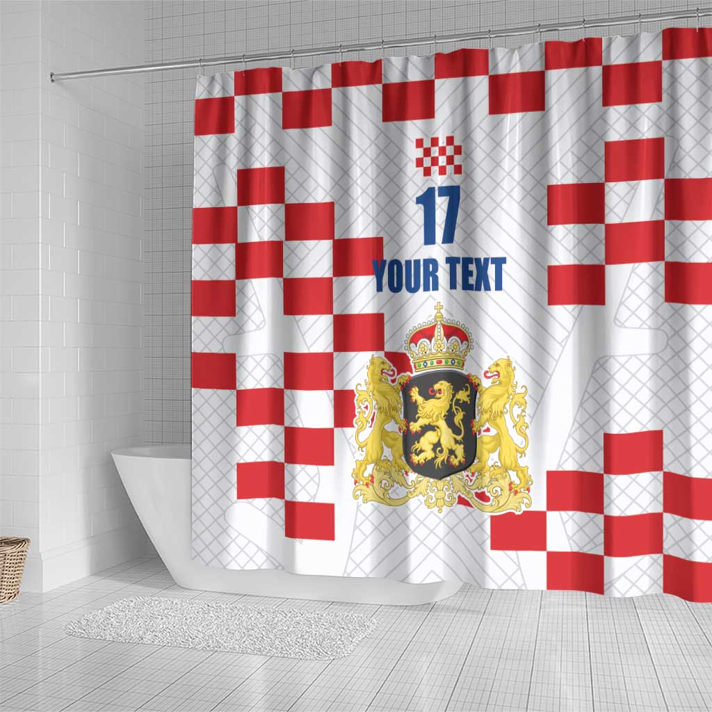 Netherlands North Brabant Province Custom Shower Curtain LT17