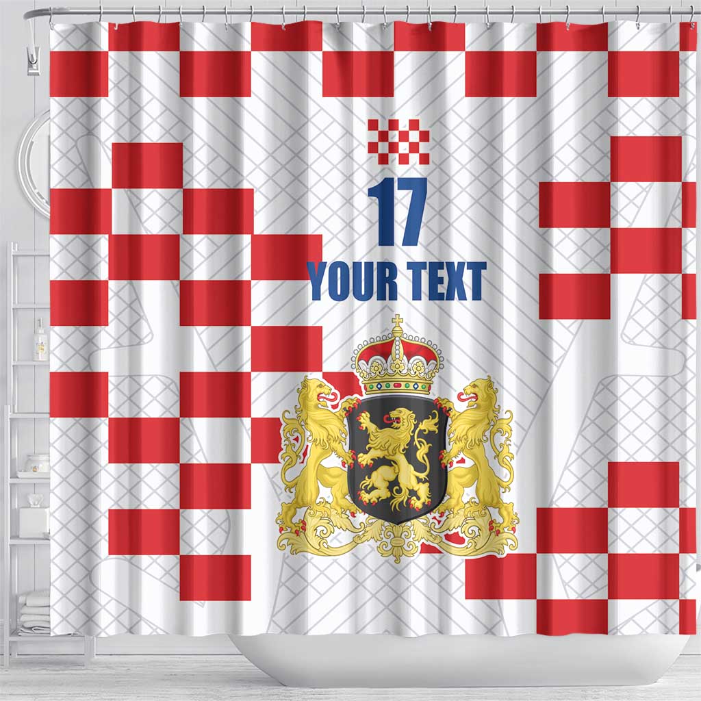 Netherlands North Brabant Province Custom Shower Curtain LT17