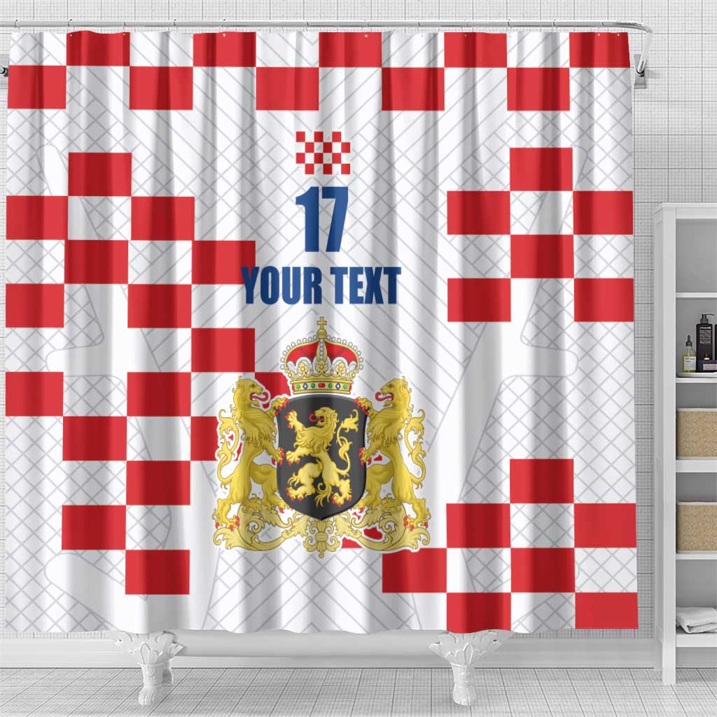 Netherlands North Brabant Province Custom Shower Curtain LT17