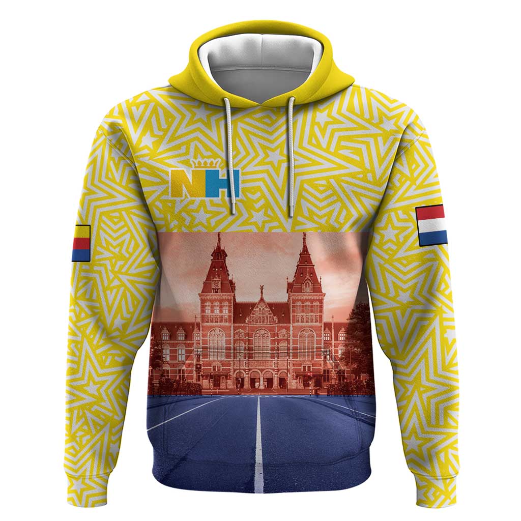 Netherlands North Holland Province Hoodie Flag Style LT17