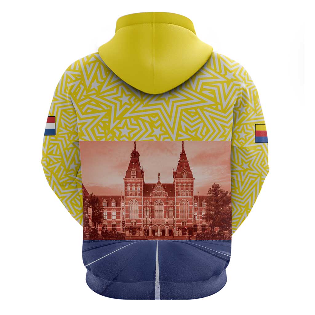 Netherlands North Holland Province Hoodie Flag Style LT17
