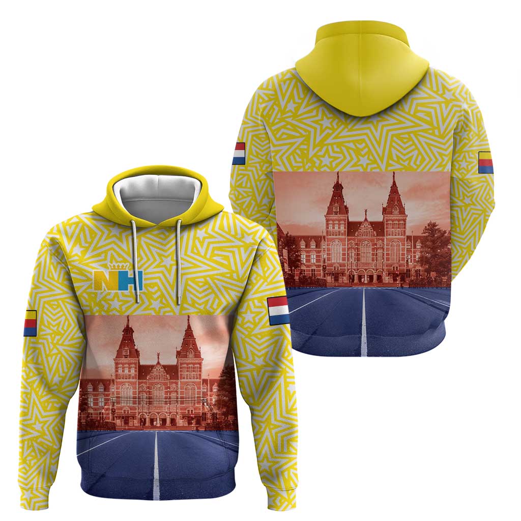 Netherlands North Holland Province Hoodie Flag Style LT17