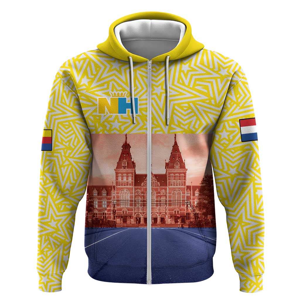 Netherlands North Holland Province Hoodie Flag Style LT17
