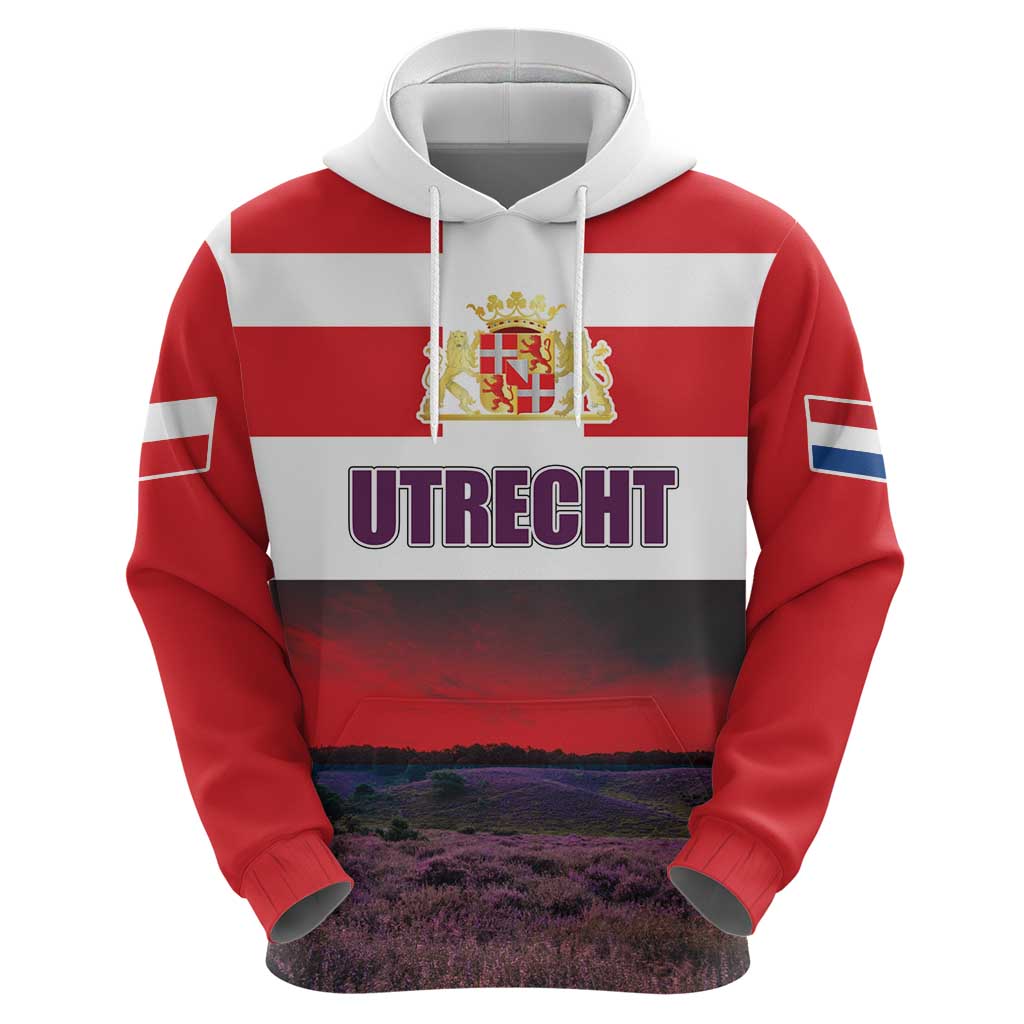 Netherlands Utrecht Province Hoodie Flag Style LT17