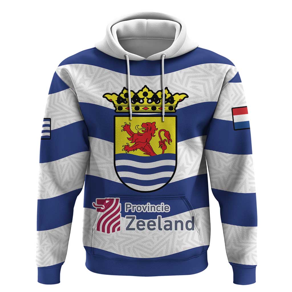 Netherlands Zeeland Province Hoodie Flag Style LT17