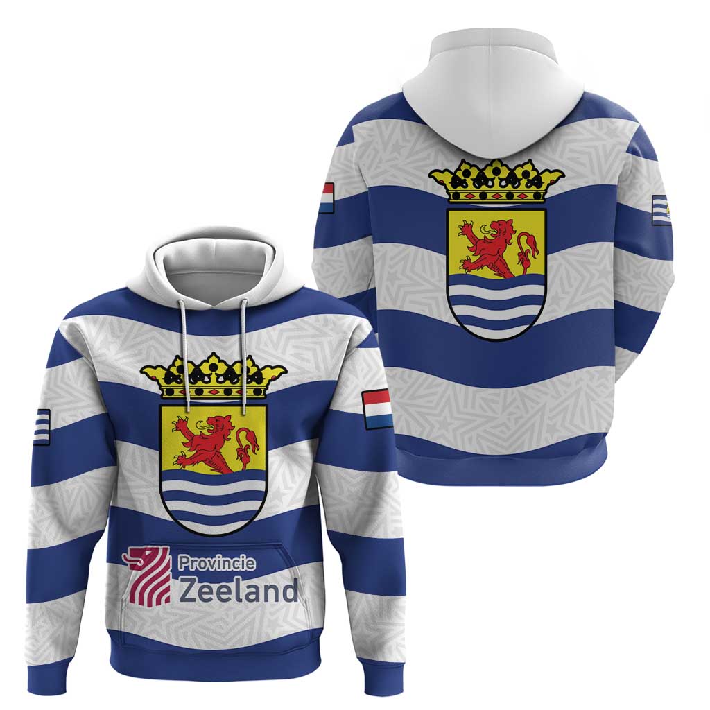 Netherlands Zeeland Province Hoodie Flag Style LT17