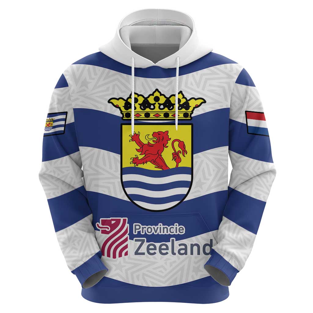 Netherlands Zeeland Province Hoodie Flag Style LT17