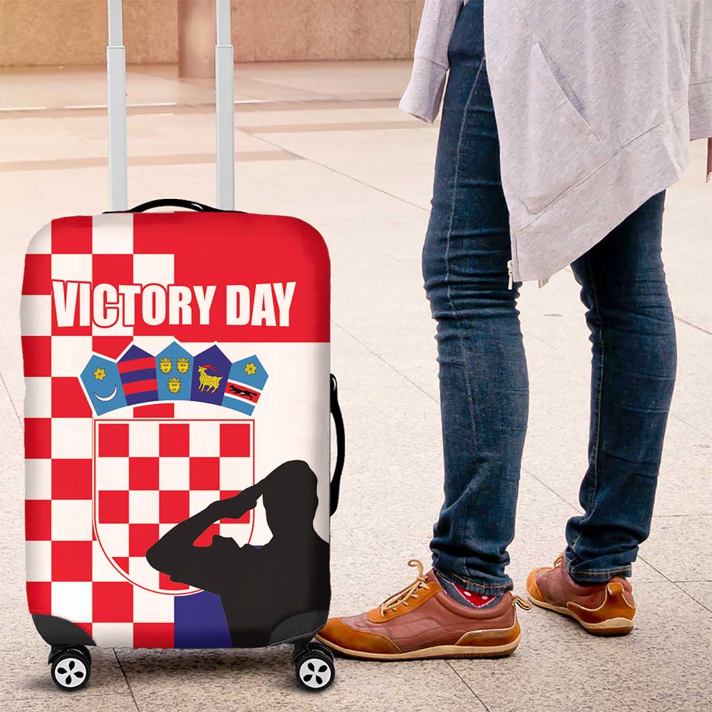 Croatia Victory Day 5 August Luggage Cover Dan Hrvatskih Branitelja LT17