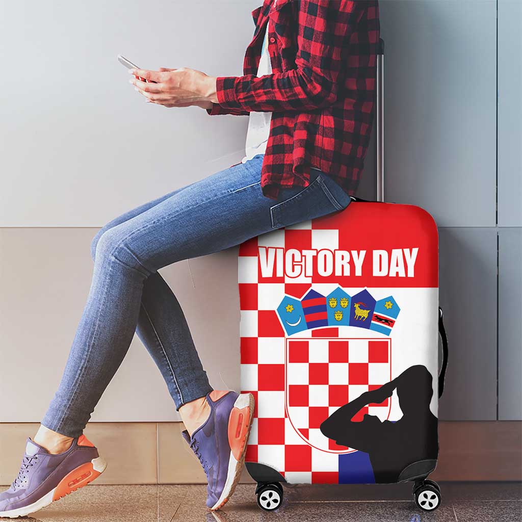 Croatia Victory Day 5 August Luggage Cover Dan Hrvatskih Branitelja LT17