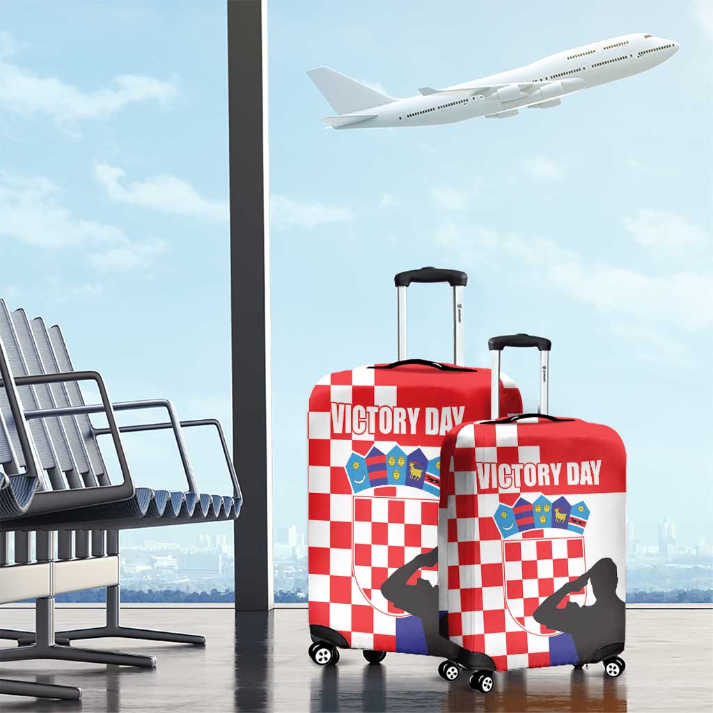 Croatia Victory Day 5 August Luggage Cover Dan Hrvatskih Branitelja LT17