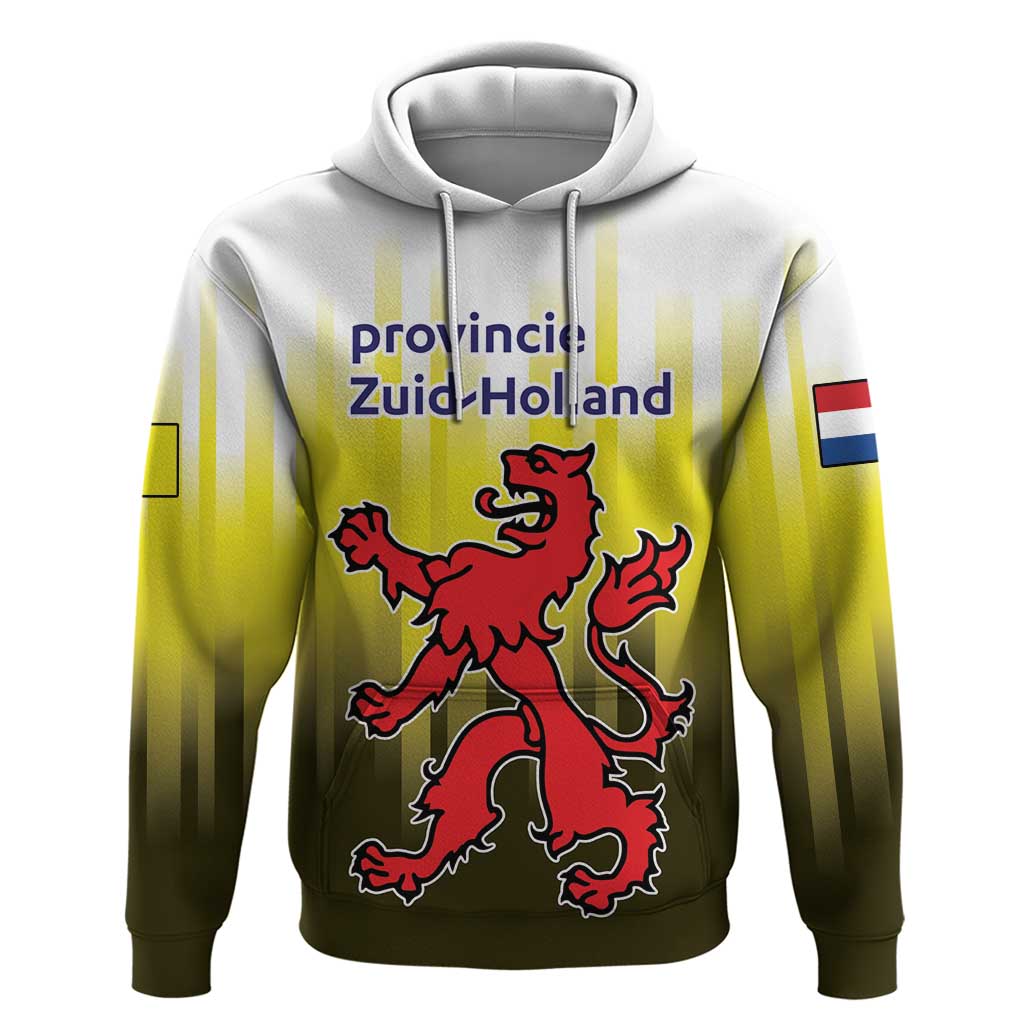 Netherlands Provincie Zuid-Holland Personalized Hoodie Flag Style LT17