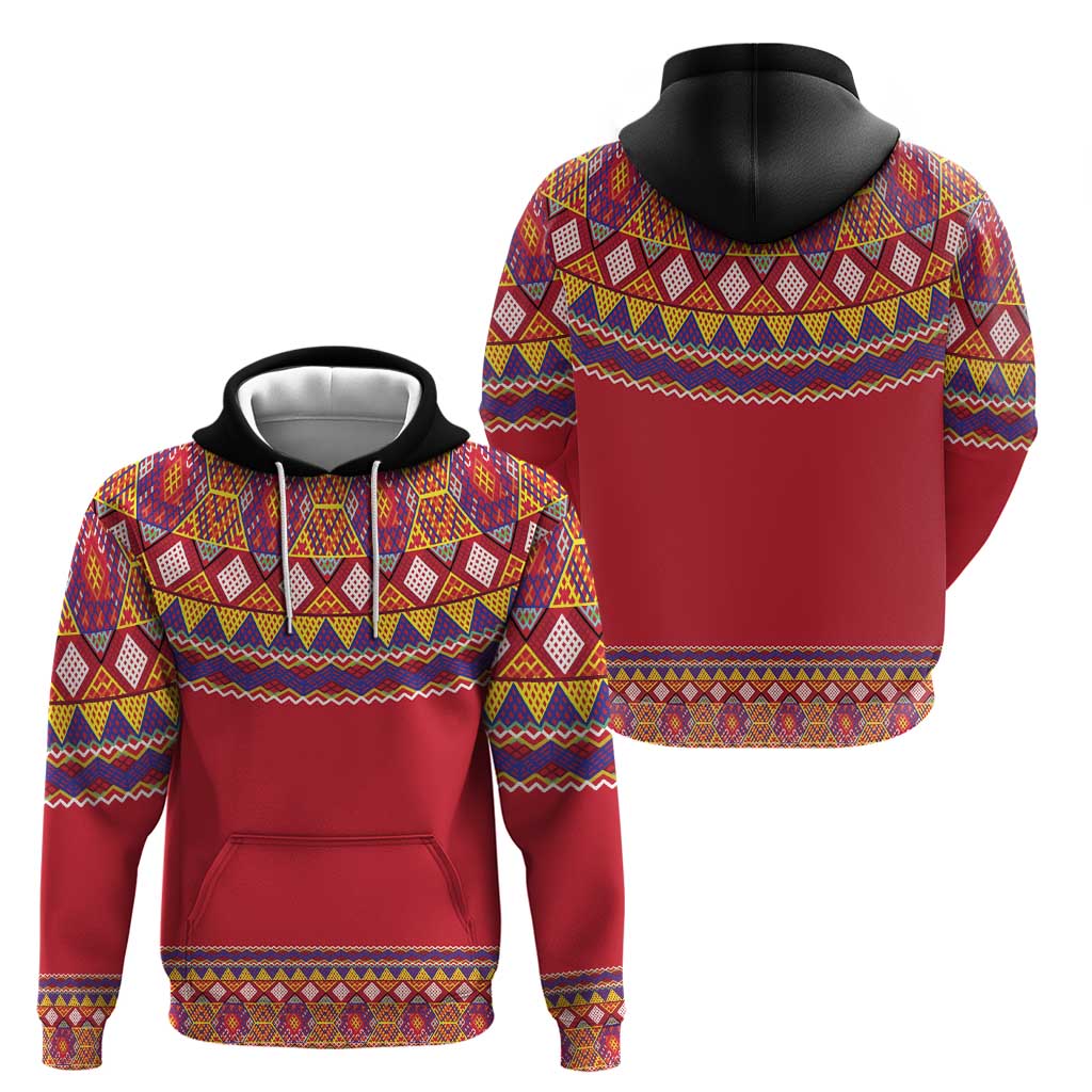 Greenland National Costumes Hoodie Inuit Kalaallisuut style LT17
