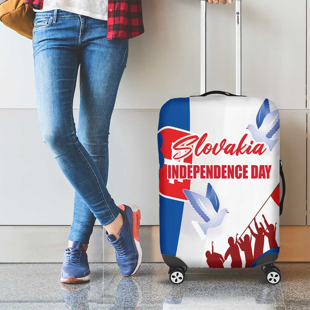 Slovakia Independence Day Luggage Cover 17th July 1992 LT17