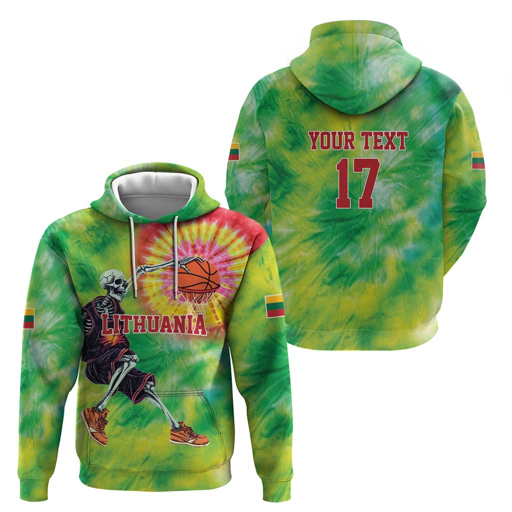 Custom Lithuania Basketball Hoodie Retro Style Version 1992 LT17