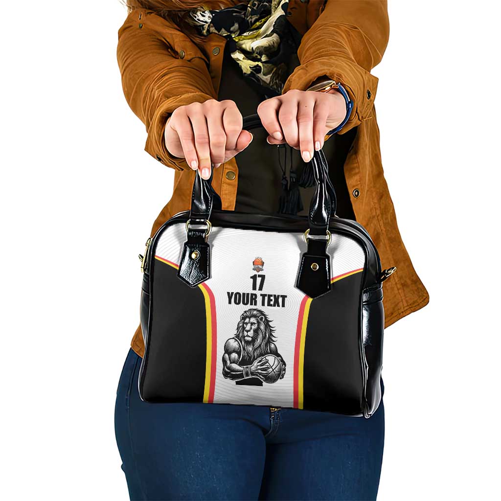 Custom Belgium Basketball Shoulder Handbag Lion Mascot Sporty Style LT17