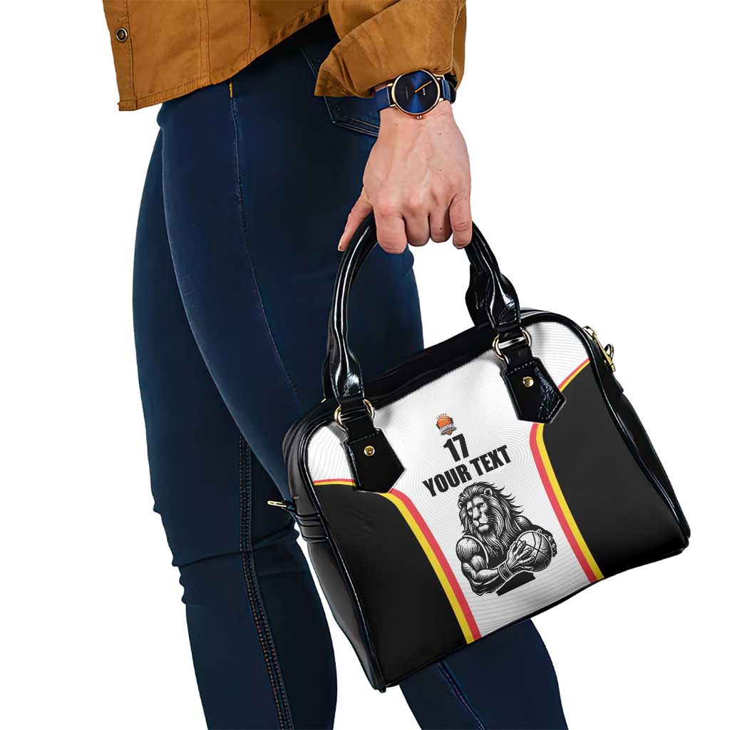 Custom Belgium Basketball Shoulder Handbag Lion Mascot Sporty Style LT17