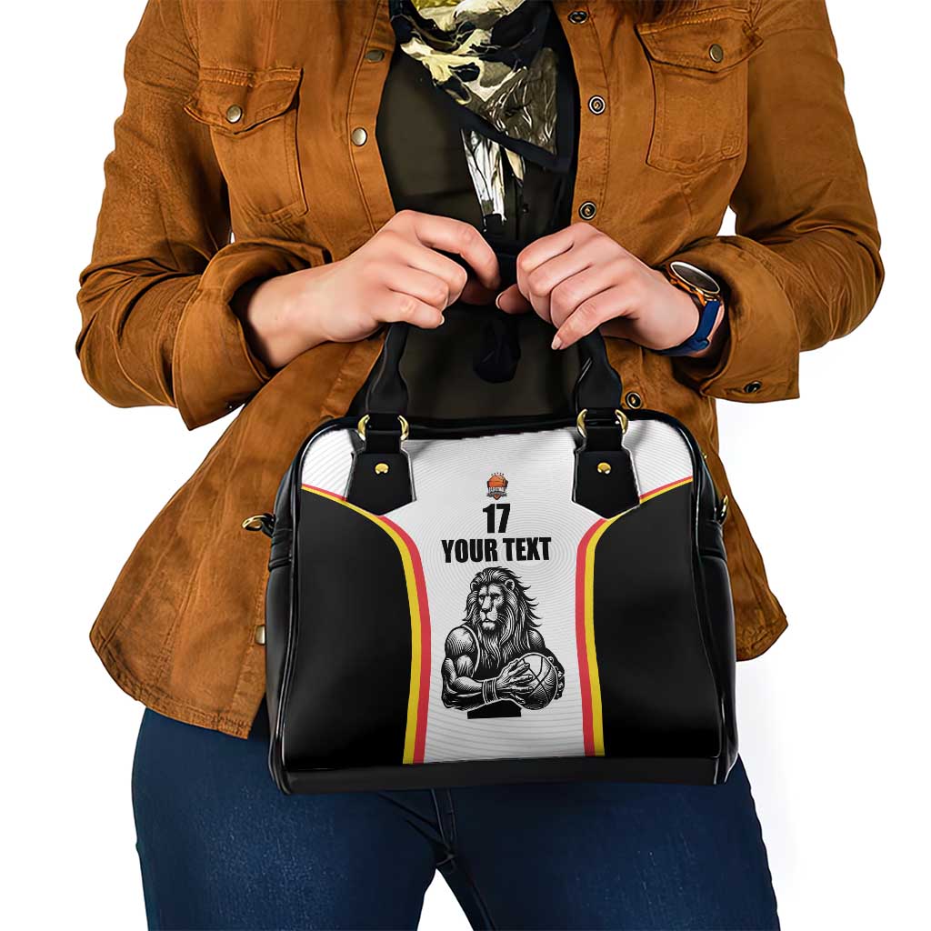 Custom Belgium Basketball Shoulder Handbag Lion Mascot Sporty Style LT17