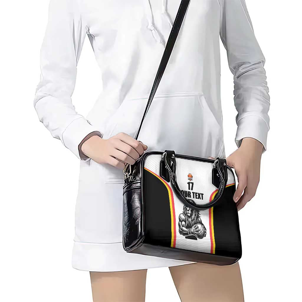 Custom Belgium Basketball Shoulder Handbag Lion Mascot Sporty Style LT17