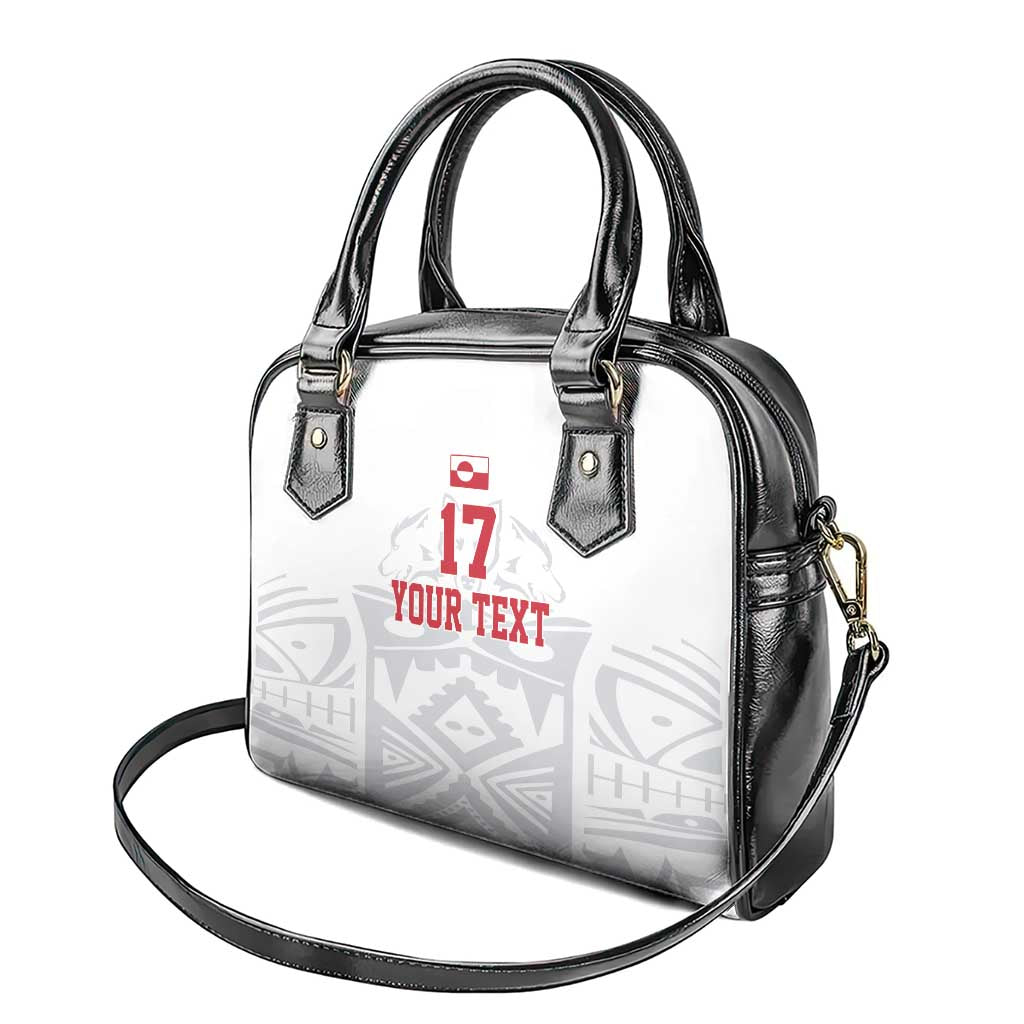 Custom Greenland Football Shoulder Handbag Polar-Bamserne 2022 Version LT17