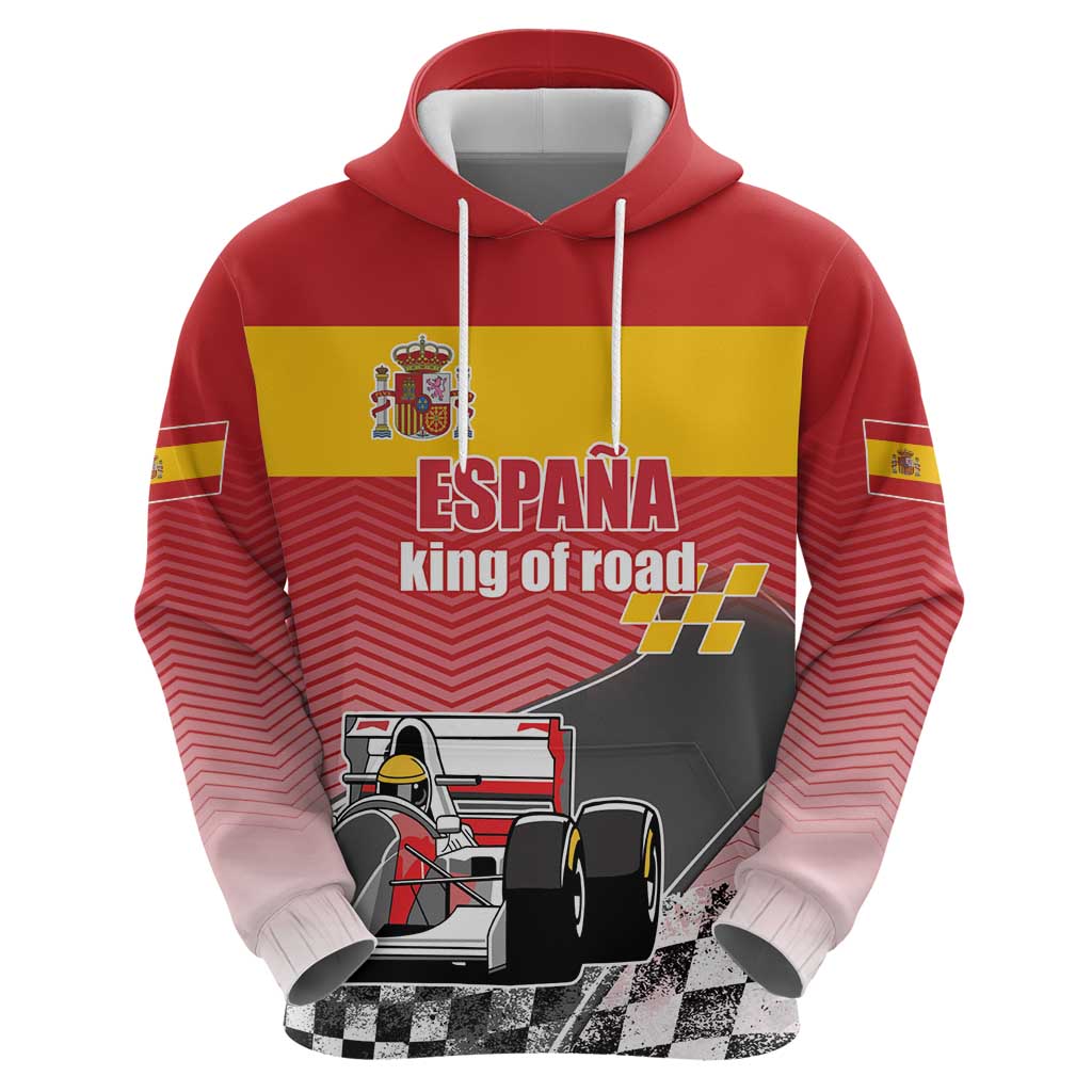 Custom Spain Formula One Hoodie Motorsport with Flag F1 World Championship LT17