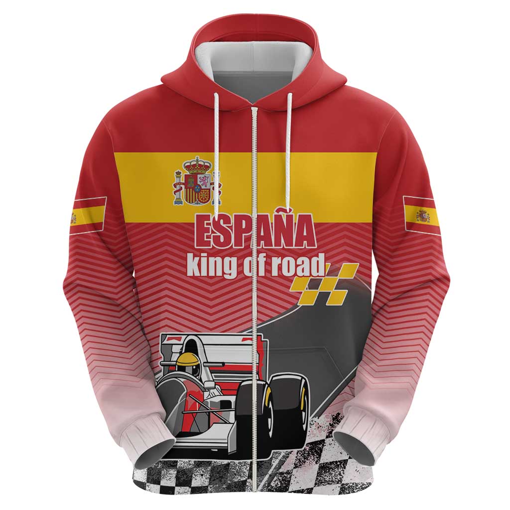Custom Spain Formula One Hoodie Motorsport with Flag F1 World Championship LT17