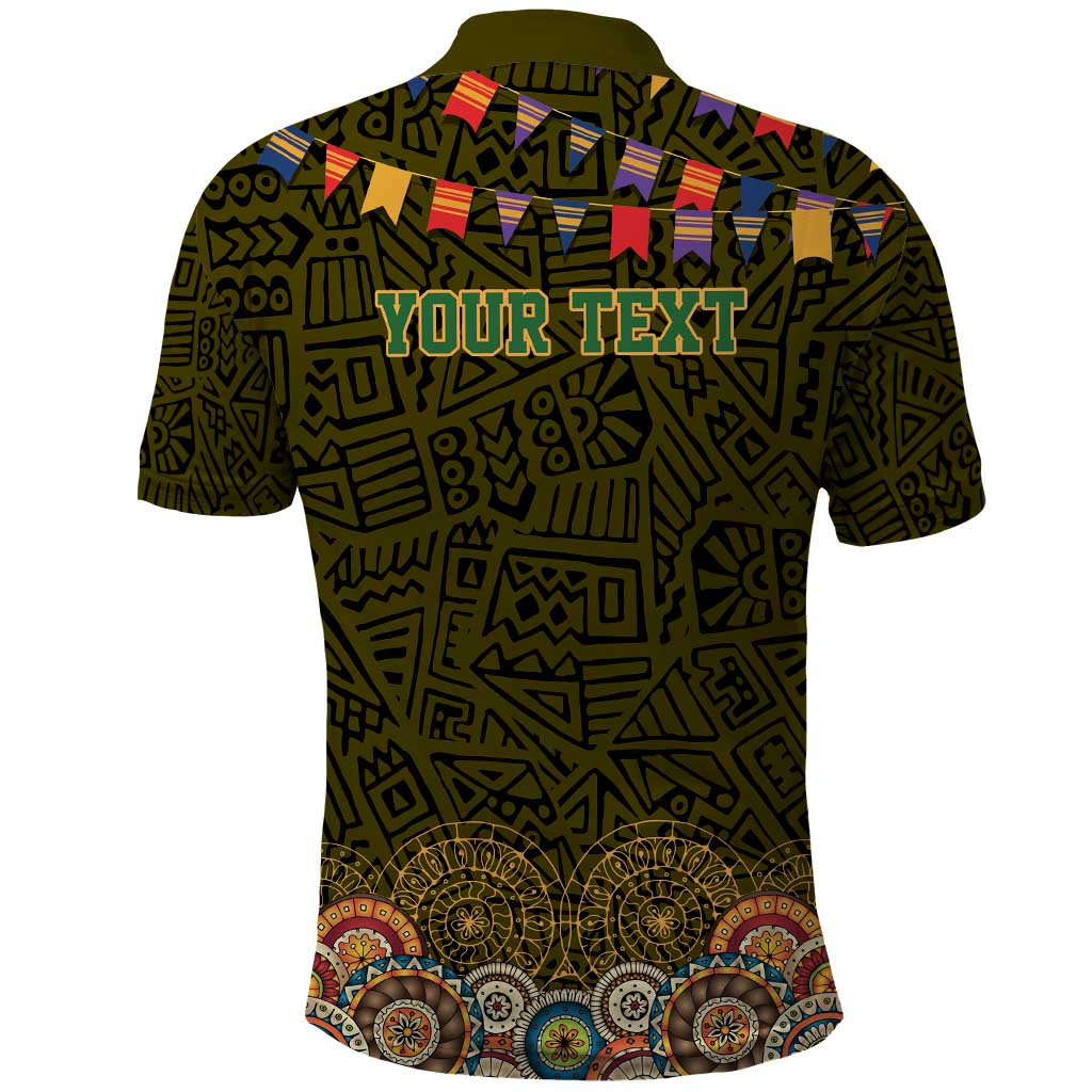 Personalized Mexico Cinco De Mayo Polo Shirt Chilli Pepper and Cactus LT17