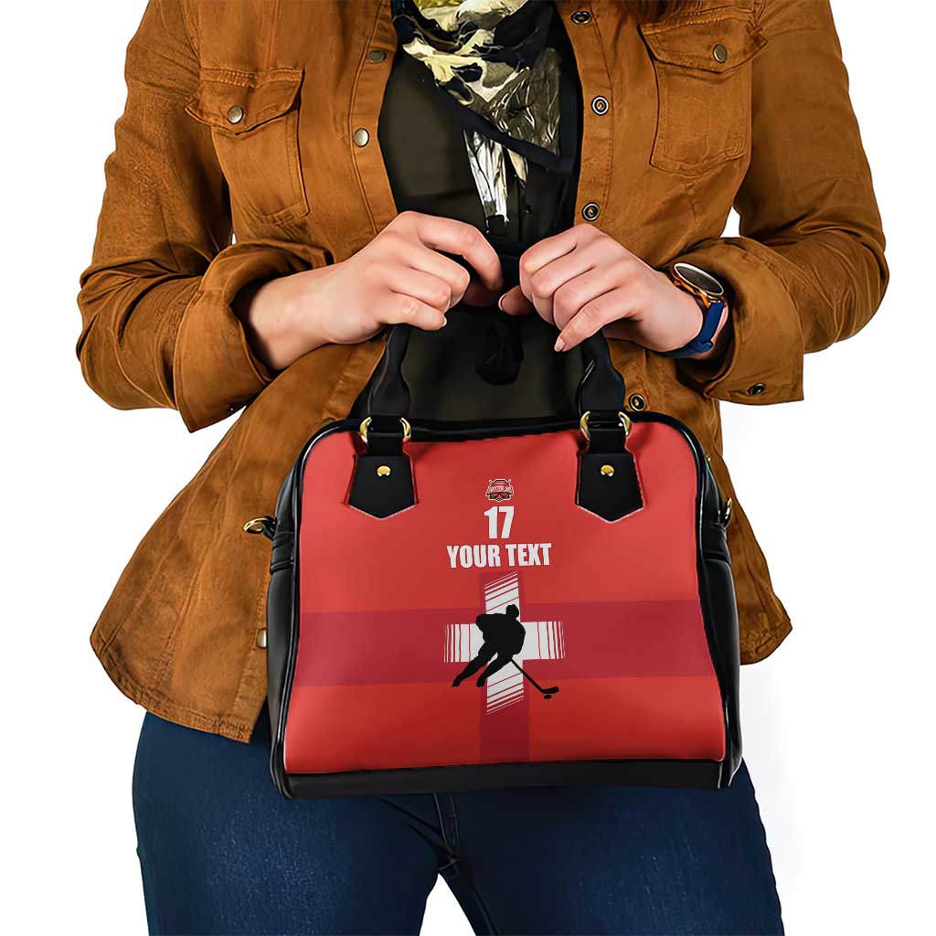 Custom Switzerland Ice Hockey Shoulder Handbag La Nati Go Champions LT17