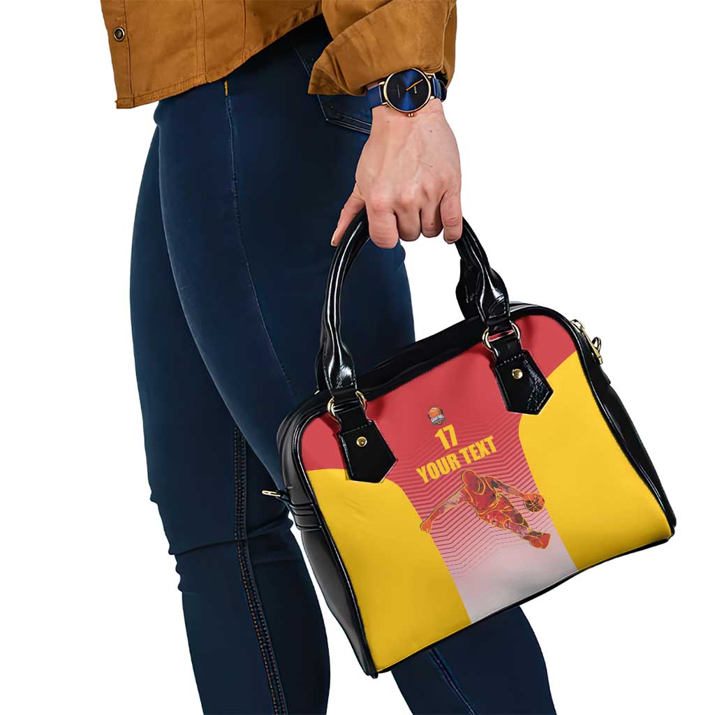 Custom Espana Basketball Spain Shoulder Handbag Baloncesto Come on La Roja Red Style LT17