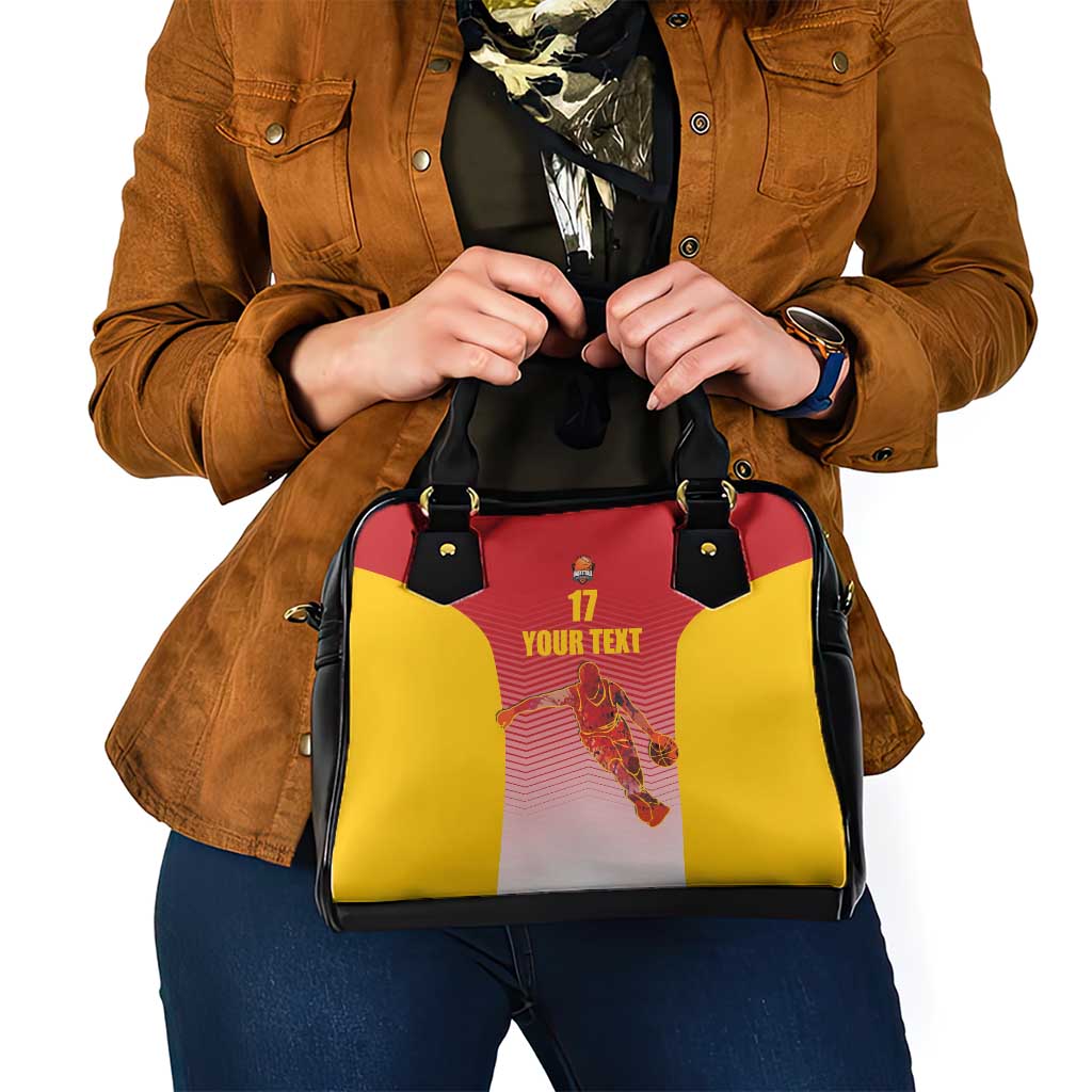 Custom Espana Basketball Spain Shoulder Handbag Baloncesto Come on La Roja Red Style LT17