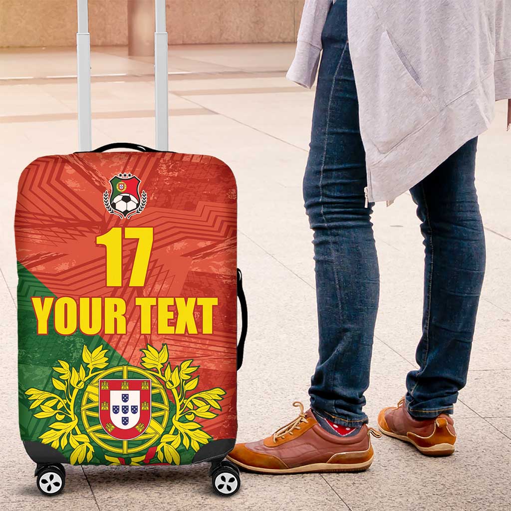Custom Portugal Football Luggage Cover Sporty Style LT17