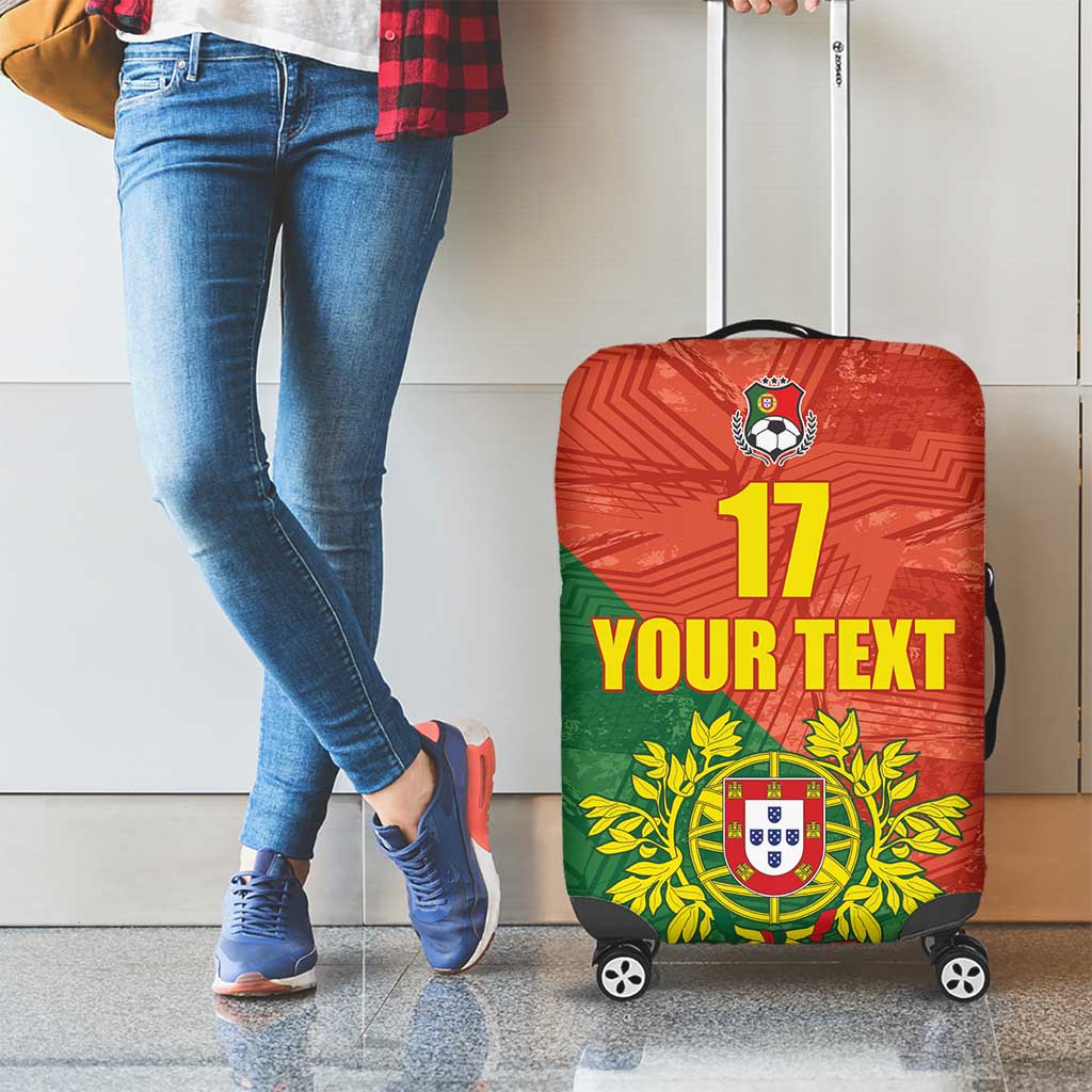 Custom Portugal Football Luggage Cover Sporty Style LT17