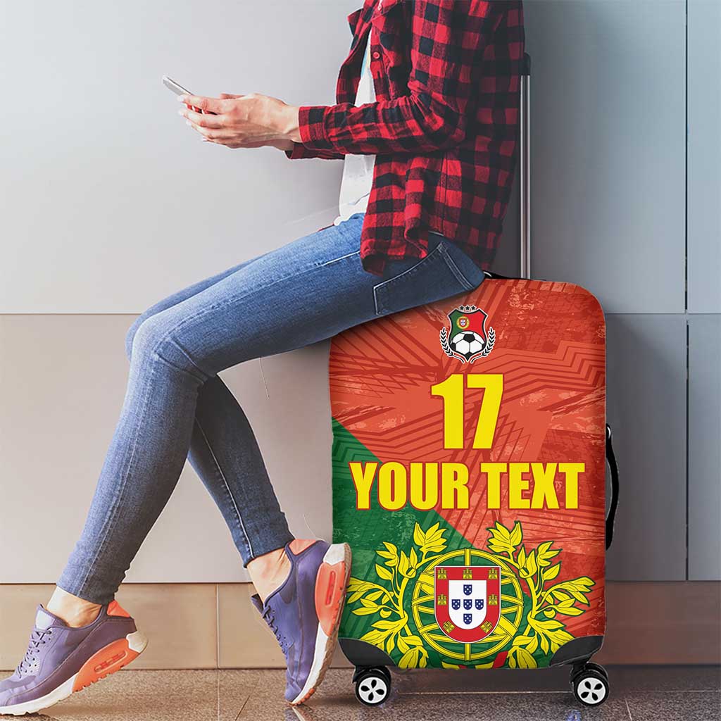 Custom Portugal Football Luggage Cover Sporty Style LT17