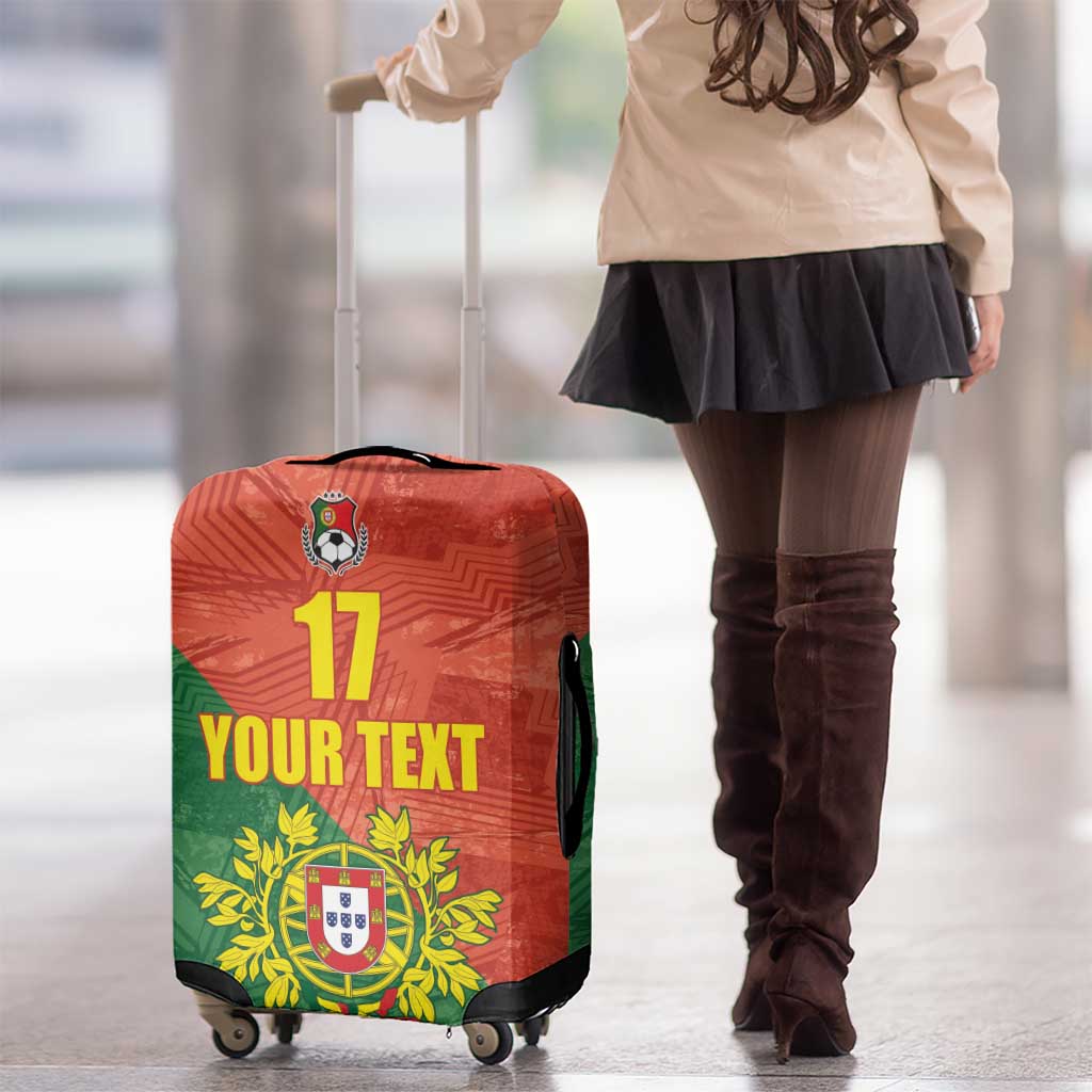 Custom Portugal Football Luggage Cover Sporty Style LT17