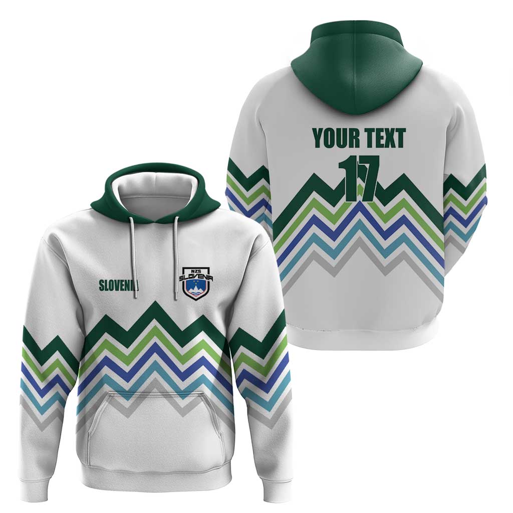 Custom Slovenia Football Hoodie Sporty Style LT17