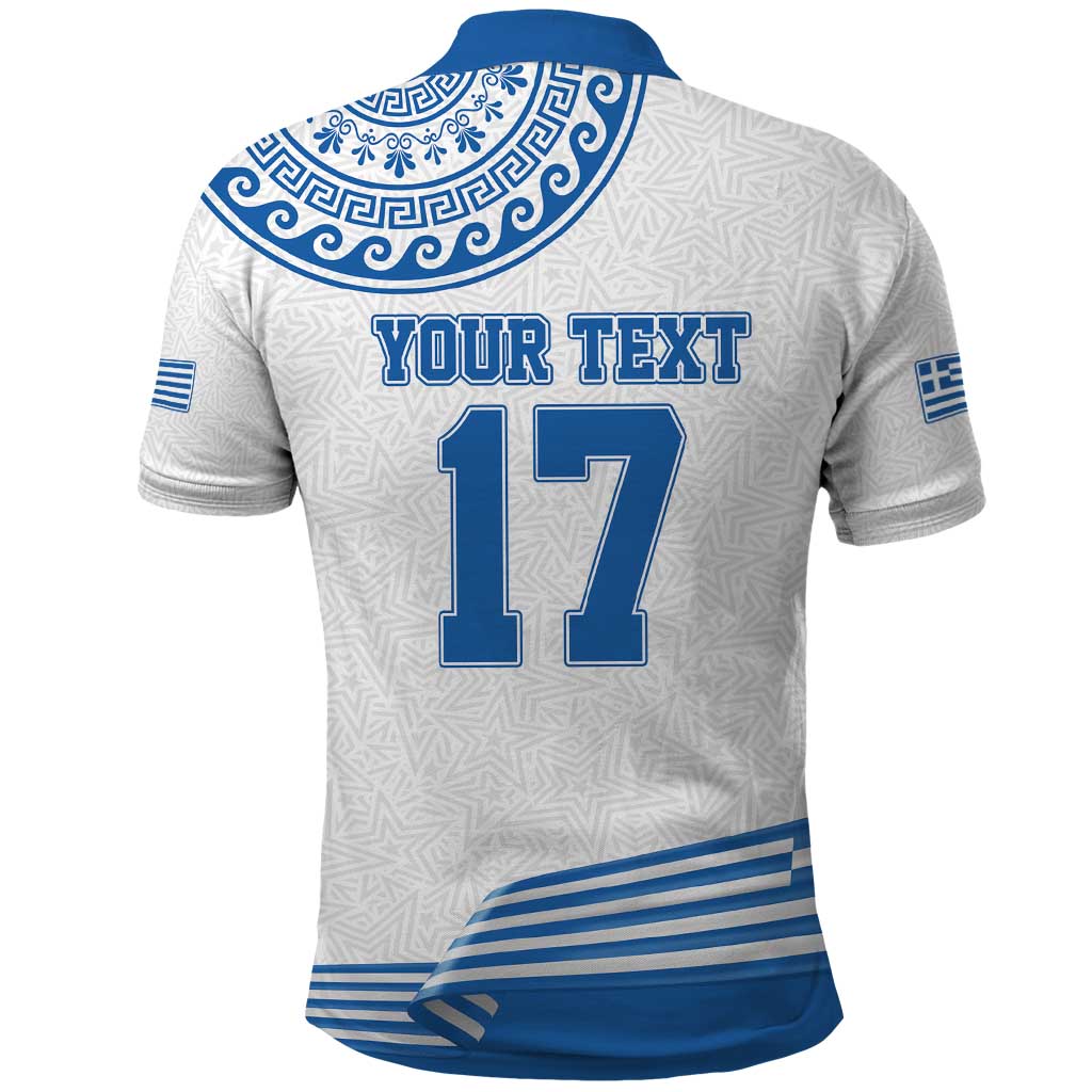 Custom Greece Basketball Champions Polo Shirt Sporty Style with Eagle Mascot LT17