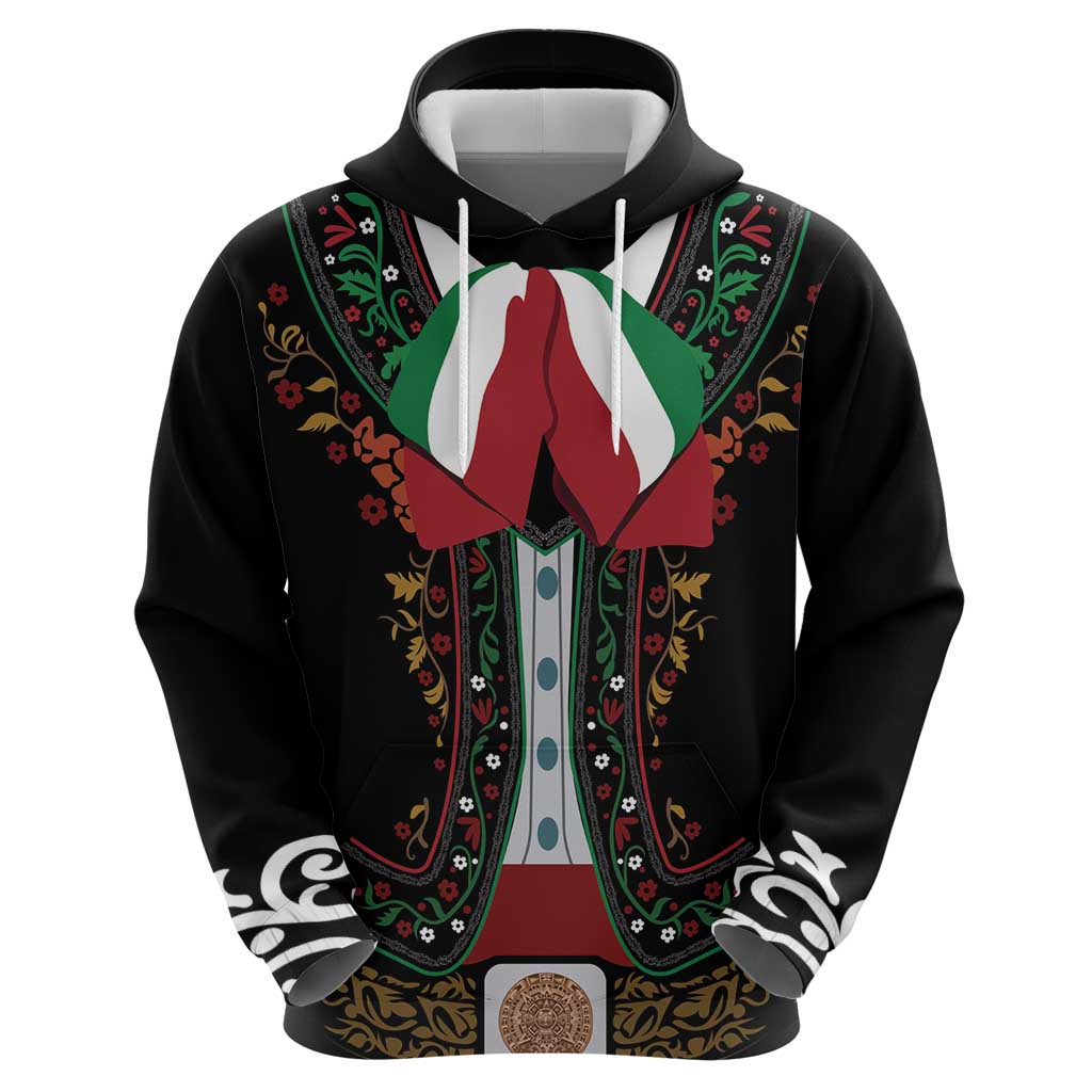 Mexico Cinco de Mayo Hoodie Charro Suit Style LT17