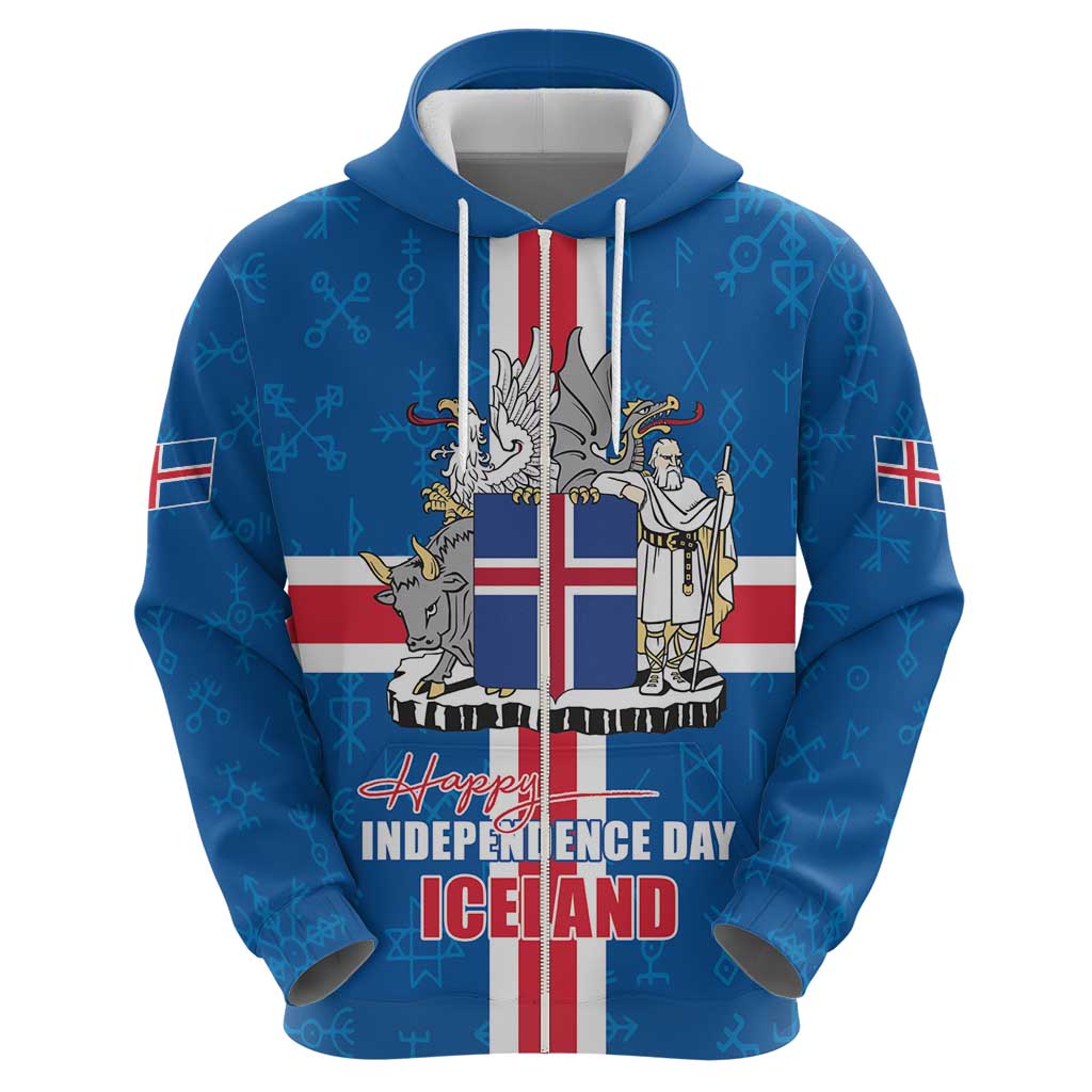 Iceland Icelandic National Day Hoodie Happy 81th Anniversary LT17