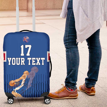 Iceland Basketball Custom Luggage Cover Blue Style LT17