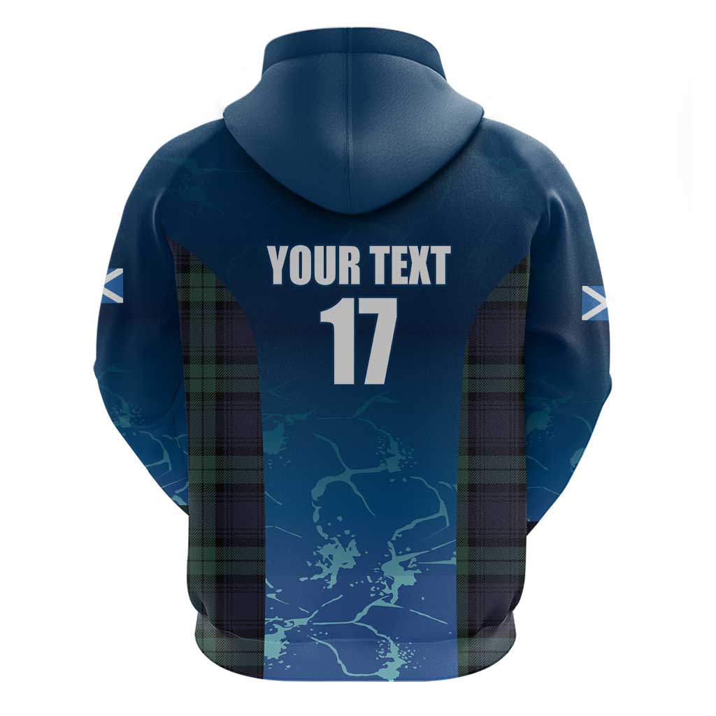 Custom Scotland Rugby Hoodie Go Scottish Thistle LT17