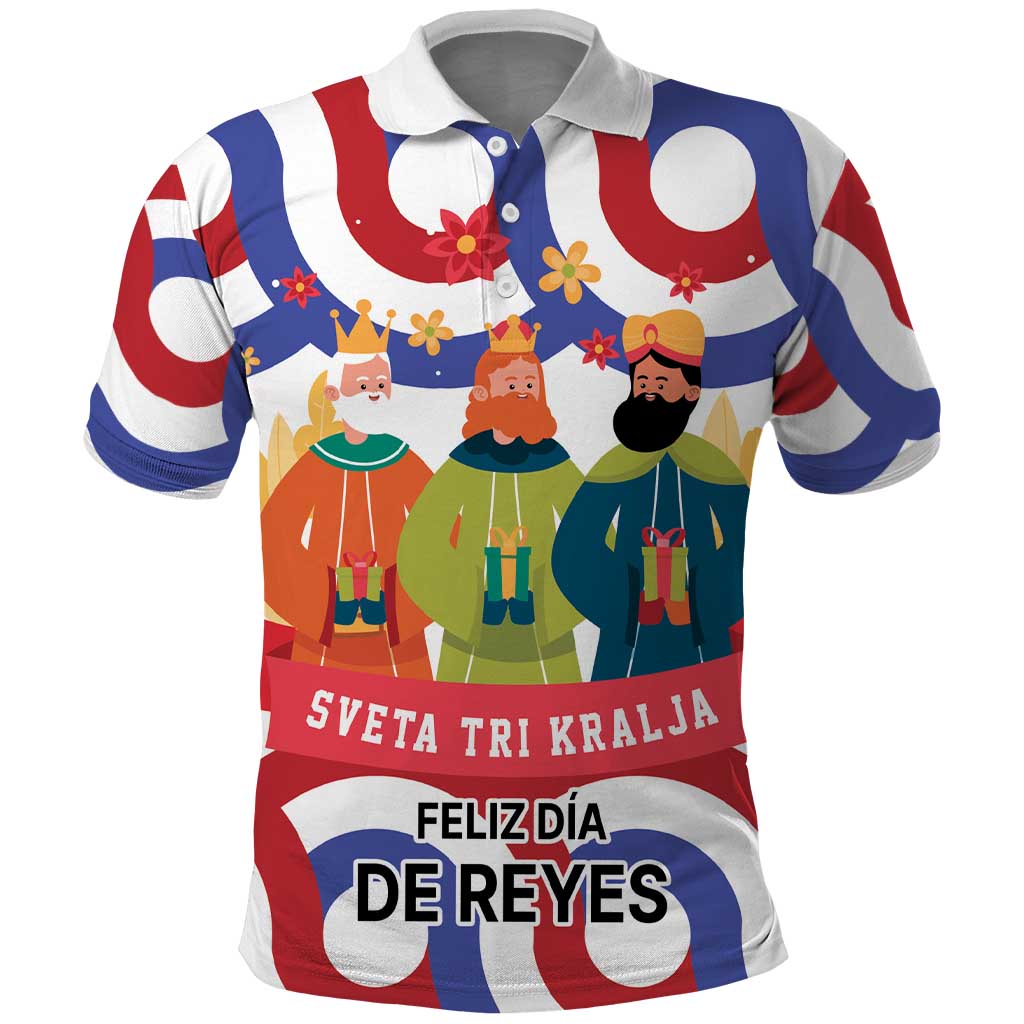 Croatia Epiphany Polo Shirt Bogojavljenje - Sveta Tri Kralja LT17